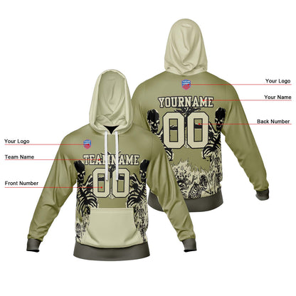 Custom Gradient Hoodie For Man Woman Girl Boy Print Your Logo Name Number