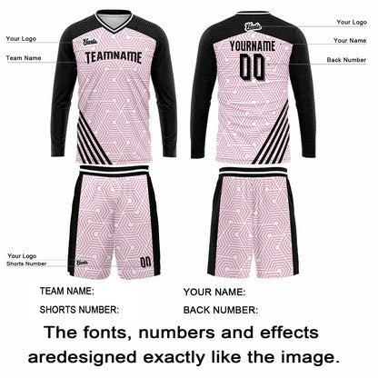 Custom Black Pink Basketball Soccer Football Shooting Long T-Shirt for Adults and Kids