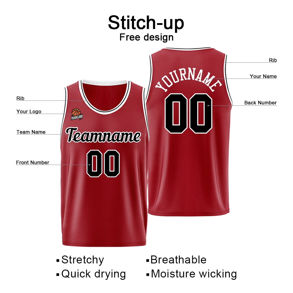 Custom Basketball Jersey for Men &Women & Kid, Athletic Uniform Personalized Stitched Team Name Number Logo