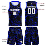 Custom Navy Royal Basketball Jersey Uniform Suit Printed Your Logo Name Number