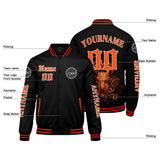 Custom Orange Varsity Jackets for Men Women Youth Personalized Letterman Jackets