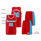Custom Red Royal Basketball Jersey for Men Women Adult Youth Stitched Name Number Logo
