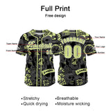 Custom Gray Baseball Jersey Print Personalized Name, Number and Logo