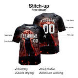 Custom Blood Moon Wolf Baseball Uniforms High-Quality for Adult Kids Optimized for Performance