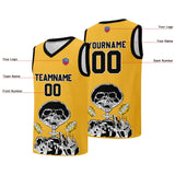 Custom basketball jersey for men and women. Stitched and printed name, number and logo