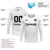 Custom Basketball Soccer Football Shooting Long T-Shirt for Adults and Kids White