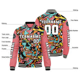Custom Pink Varsity Jackets for Men Women Youth Personalized Letterman Jackets