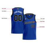 Custom Royal Black Basketball Jersey for Men Women Adult Youth Stitched Name Number Logo