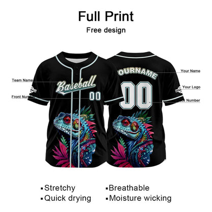 Custom Light Blue Baseball Jersey Print Personalized Name, Number and Logo