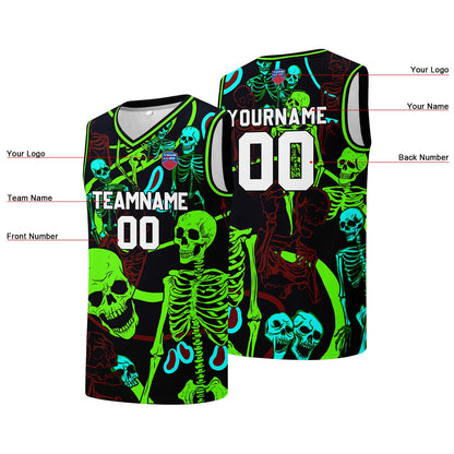 Custom basketball jersey for men and women. Stitched and printed name, number and logo