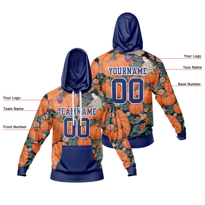 Custom Gradient Hoodie For Man Woman Girl Boy Print Your Logo Name Number