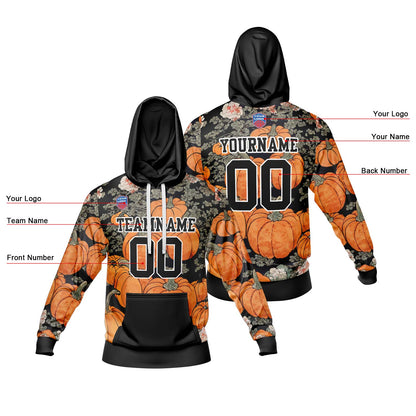 Custom Gradient Hoodie For Man Woman Girl Boy Print Your Logo Name Number