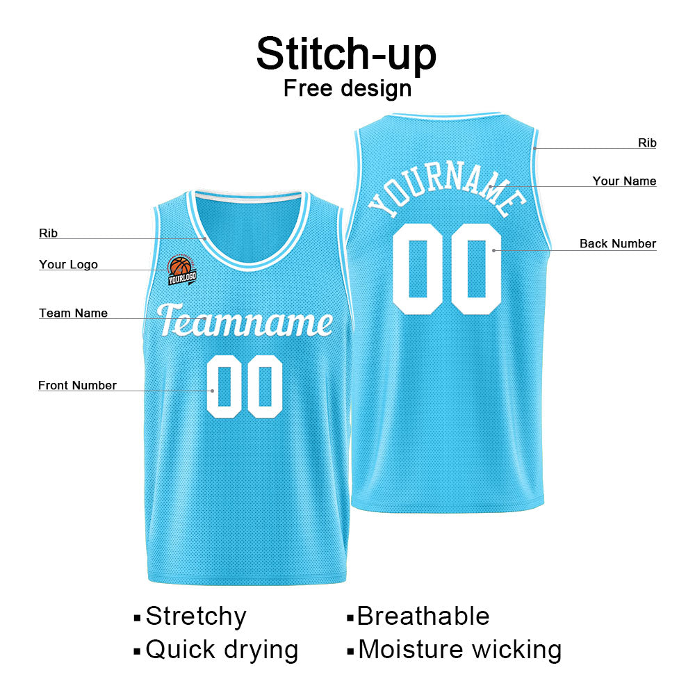 Custom Basketball Jersey for Men &Women & Kid, Athletic Uniform Personalized Stitched Team Name Number Logo