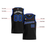 Custom Black Royal Basketball Jersey for Men Women Adult Youth Stitched Name Number Logo