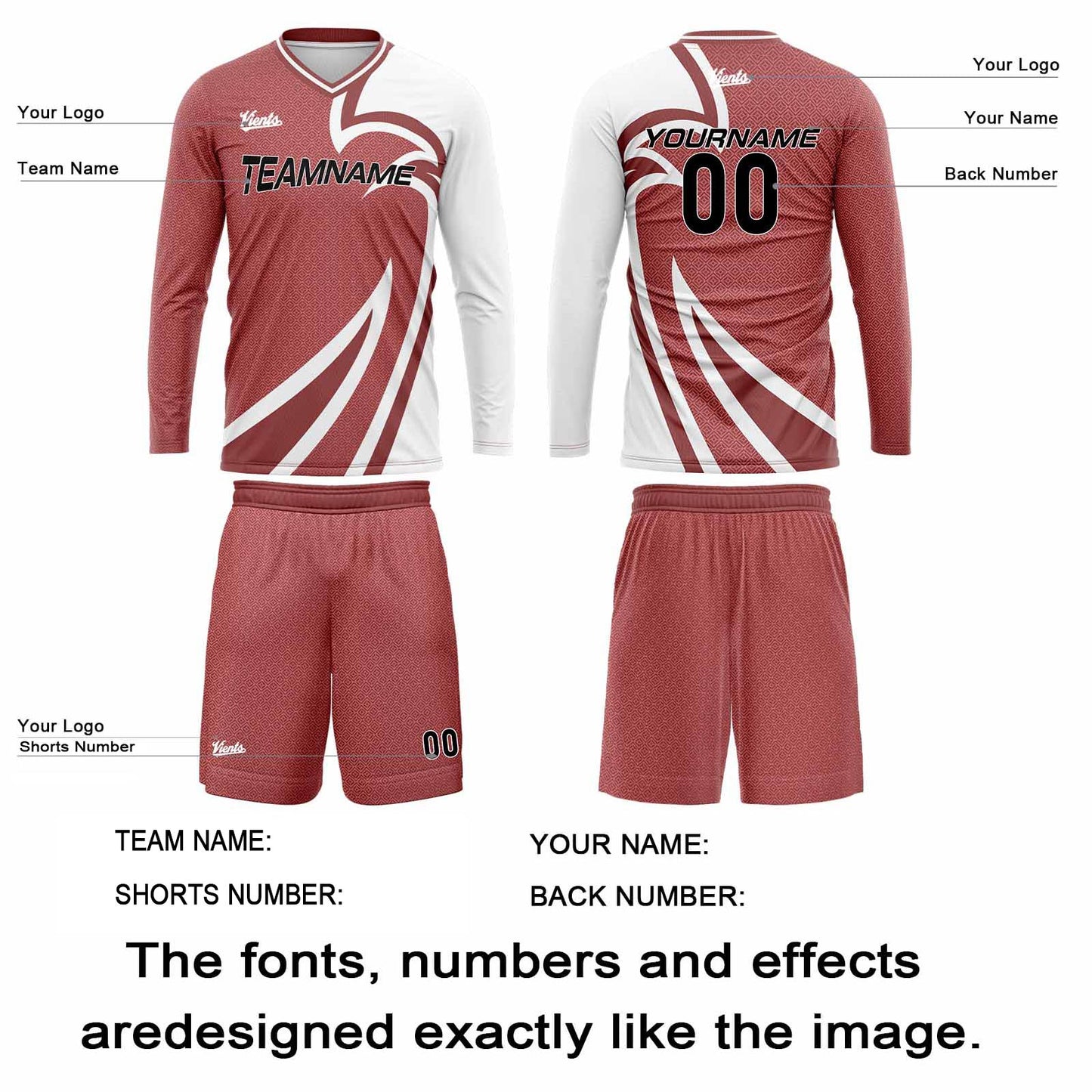 Custom Meat Powder Basketball Soccer Football Shooting Long T-Shirt for Adults and Kids