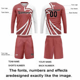 Custom Meat Powder Basketball Soccer Football Shooting Long T-Shirt for Adults and Kids