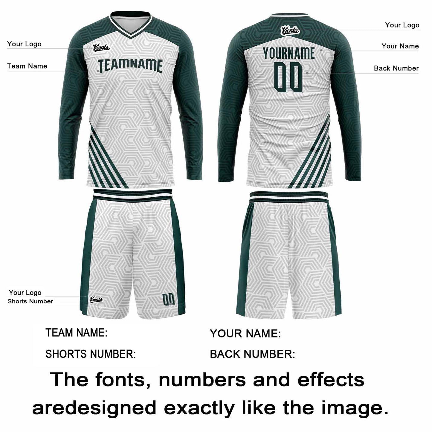Custom Teal Basketball Soccer Football Shooting Long T-Shirt for Adults and Kids