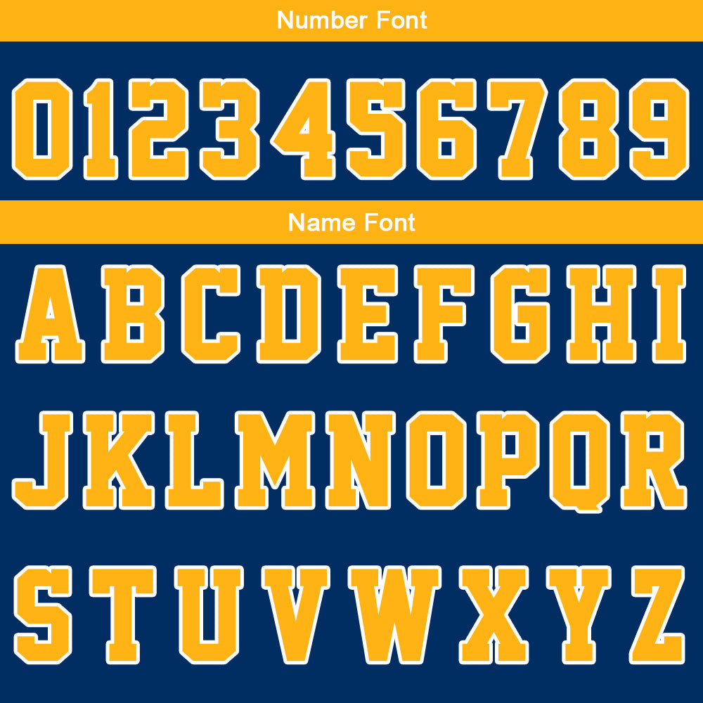 Custom Navy Orange Reversible Basketball Suit for Adults and Kids Personalized Jersey