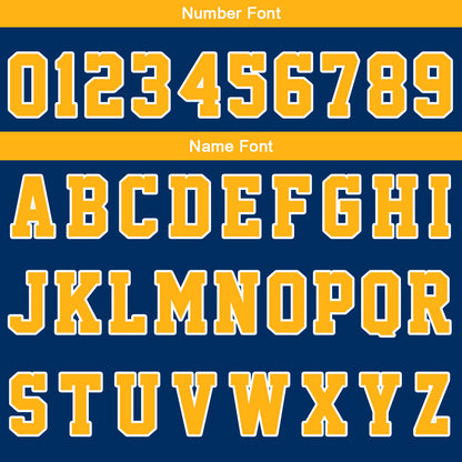 Custom Navy Orange Reversible Basketball Suit for Adults and Kids Personalized Jersey