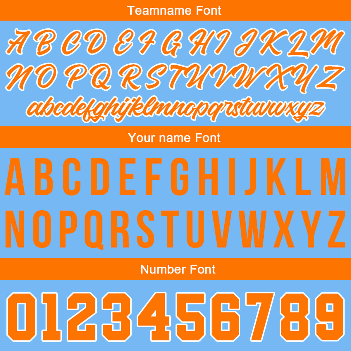 Custom Stitched Basketball Jersey for Men, Women  And Kids Light Blue-Orange-White