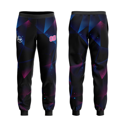 Custom Black Blue Sports hoodie Sweatshirt Set for Men Women Youth Tops and Pants Set Tracksuit