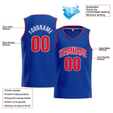 Custom Stitched Basketball Jersey for Men, Women And Kids Royal-Red-White