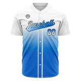 Custom Gradient Baseball Jerseys Personalized Name Number Logo