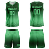 Custom Olive Green Green Gradient Basketball Jersey Uniform Suit Printed Your Logo Name Number