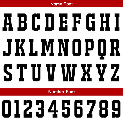 Custom White Red Basketball Jersey Uniform Suit Printed Your Logo Name Number