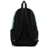 Customize Green Yellow Sports Backpacks Featuring Personalized Names, Numbers and Logos