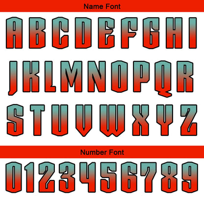 Custom Cyan Red Basketball Jersey Uniform Suit Printed Your Logo Name Number