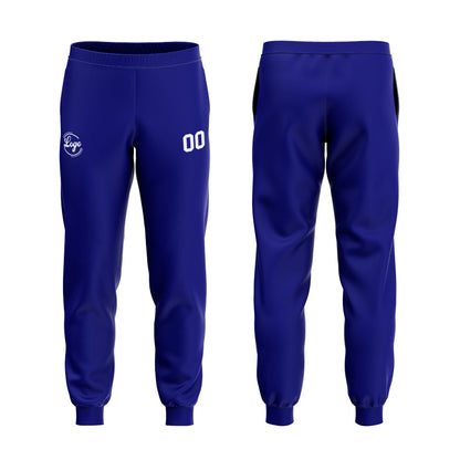 Custom Red Navy Hoodie Sweatshirt Set for Men Women Youth Tops and Pants Set Tracksuit
