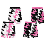 Custom White Black Pink Reversible Basketball Suit for Adults and Kids Personalized Jersey