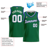 Custom Stitched Basketball Jersey for Men, Women  And Kids Green-White