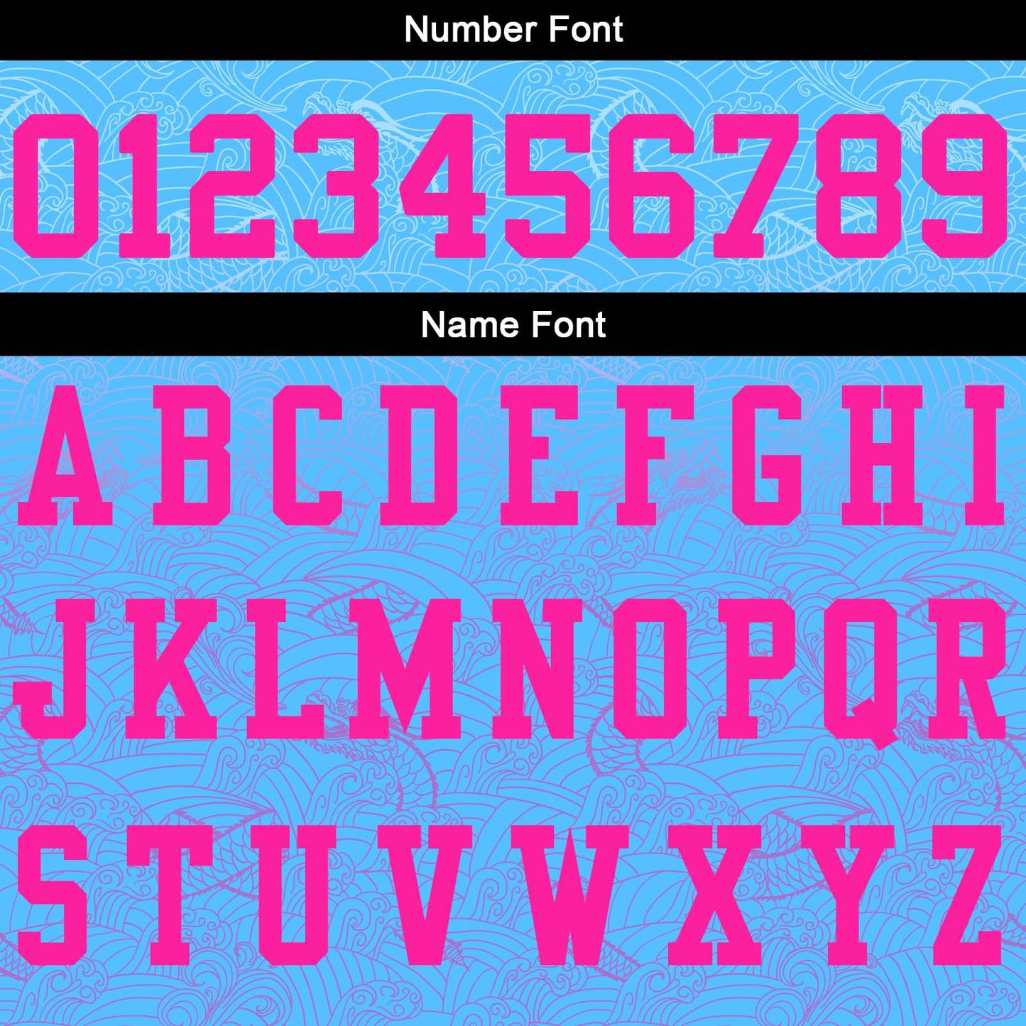 Custom Football Polo Shirts  Add Your Unique Logo/Name/Number Dragon pattern-Light Blue