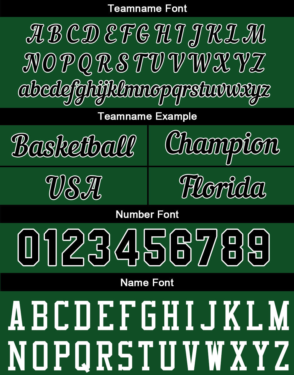 Custom Basketball Jersey Dark Green-Black