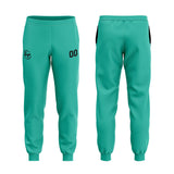 Custom Mint Green Hoodie Sweatshirt Set for Men Women Youth Tops and Pants Set Tracksuit