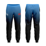 Custom Black Blue Sports hoodie Sweatshirt Set for Men Women Youth Tops and Pants Set Tracksuit