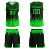 Custom Olive Green Bright Green Basketball Jersey Uniform Suit Printed Your Logo Name Number
