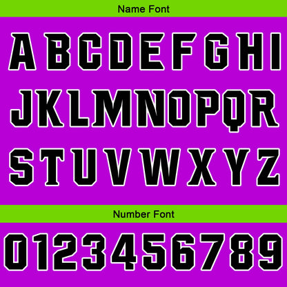 Custom Purple Green Basketball Jersey Uniform Suit Printed Your Logo Name Number