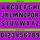 Custom Purple Green Basketball Jersey Uniform Suit Printed Your Logo Name Number