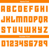 Custom Orange Basketball Jersey Uniform Suit Printed Your Logo Name Number