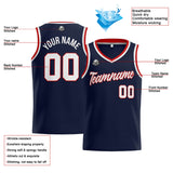 Custom Stitched Basketball Jersey for Men, Women  And Kids Navy-White-Red