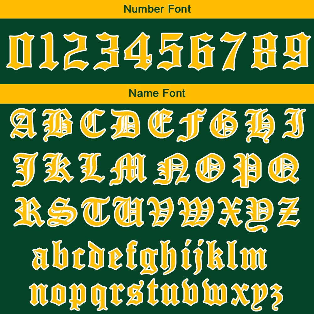 Custom Green Yellow  Hoodie Personalized Mens Pullover Hoodie Printed Team Name Number Logo for Women