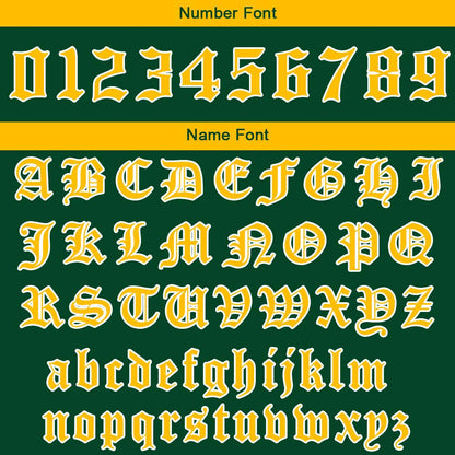Custom Green Yellow  Hoodie Personalized Mens Pullover Hoodie Printed Team Name Number Logo for Women