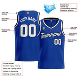 Custom Stitched Basketball Jersey for Men, Women  And Kids Royal-White-Black