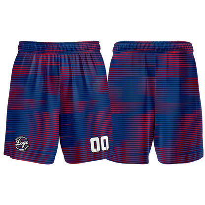 Custom Blue Red Basketball Jersey Uniform Suit Printed Your Logo Name Number