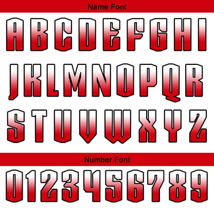Custom Black Red Basketball Jersey Uniform Suit Printed Your Logo Name Number