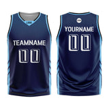 Custom Navy Basketball Jersey Uniform Suit Printed Your Logo Name Number
