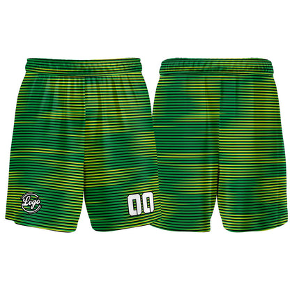 Custom Green Basketball Jersey Uniform Suit Printed Your Logo Name Number